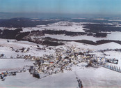 letecký snímek Stanovice